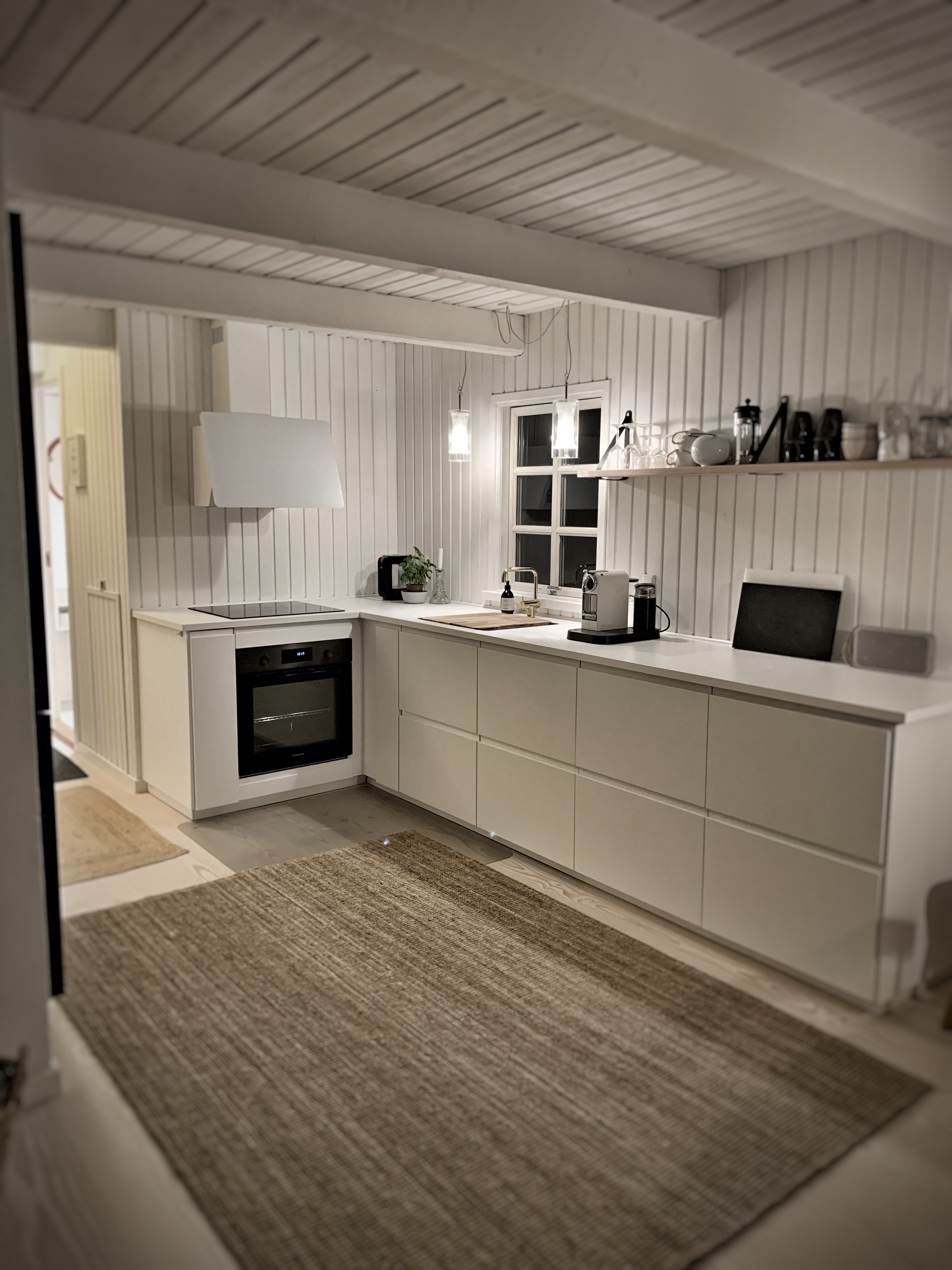 Sommerhus Kryle Klit set udefra, ved klitterne i Hune